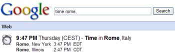 Google Time