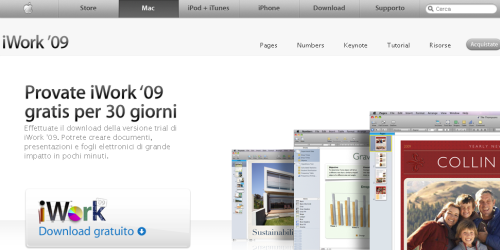 iWork suite 09