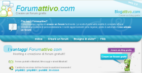 Forum attivo gratis