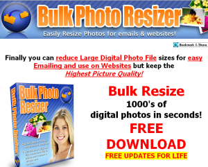 Bulk Photo Resizer