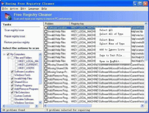 Free Registry Cleaner