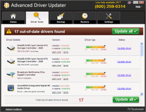 Advanced Driver update