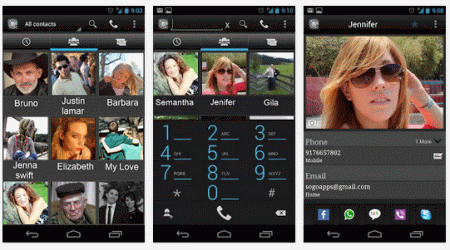 Contacts Dialer