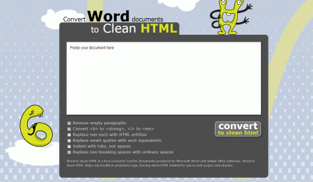 conversione da word a html
