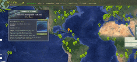 Nature Sound Map