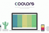 coolors sito per scelta colori