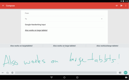 Google Handwriting