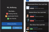 Who Deleted Me on Facebook screenshot