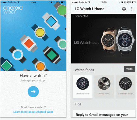 Android Wear per iOS