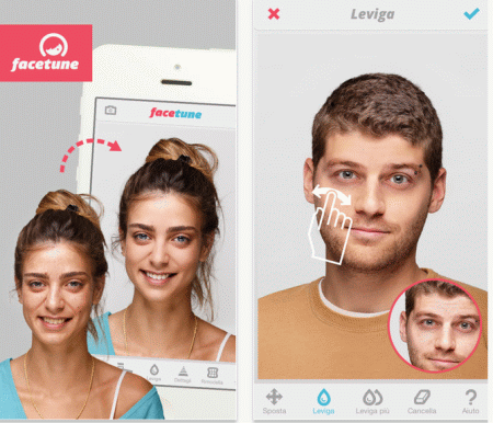 Facetune screenshot