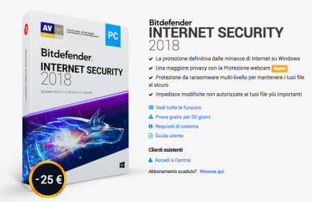 Bitdefender Internet Security 2018