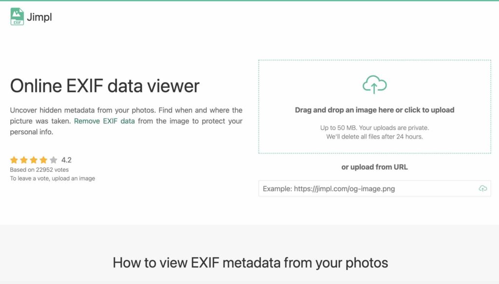 exif data viewer